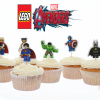 Avengers lego cupcake toppers Jose bakery