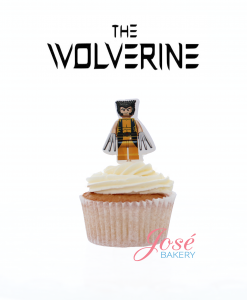 Wolverine lego cupcake toppers Jose bakery