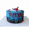 Spiderman taart 8 personen incl. figuur