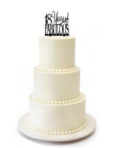 18 years of fabulous taarttopper bestellen