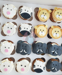 Dieren cupcakes bestellen