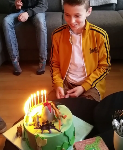 Dinosaurus taart 14 personen bestellen