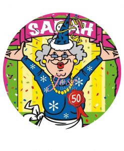 Sarah taart print 20 cm