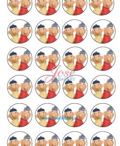 Buurman & buurman cupcake prints 24 stuks