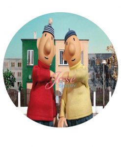 Buurman & buurman eetbare taart print 20 cm