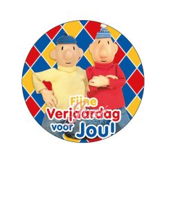 Buurman & buurman taart print 15 cm