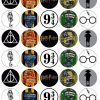 Harry Potter cupcake prints 24
