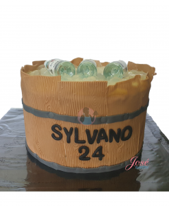 IJsbucket taart 18 personen