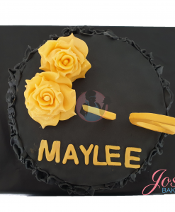 Sweet 16 taart ruffles 8 personen bestellen