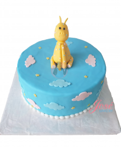 Gender reveal taart giraf 14 personen bestellen