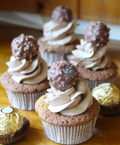 Ferrero Rocher cupcakes