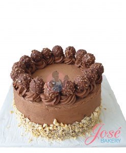 Ferrero Rocher taart 8 personen