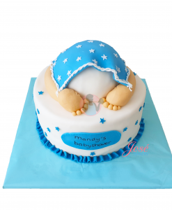 Baby billen taart 17 personen