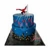 Spiderman taart 22 personen
