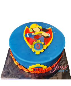 Brandweerman Sam taart 20 personen