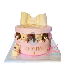 Beertjes taart 16 personen