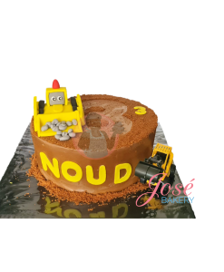 Graafmachine taart 15 personen